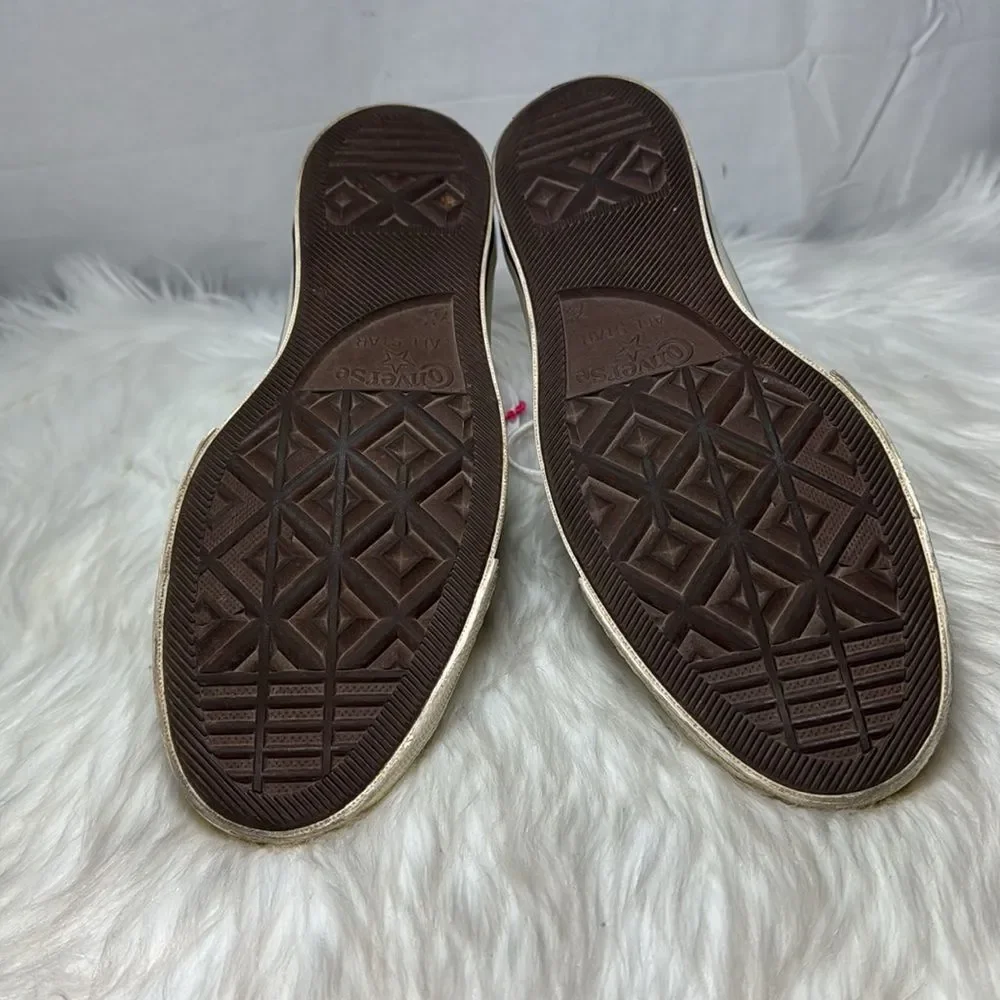 Converse Chuck Taylor 70 Women's White Canvas Egret‎ High Tops Sz 7.5 - Picture 8 of 9